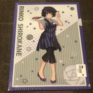 Rinko Shirokane - BanG Dream! Idol Anime - Clear / Plastic File Folder / Holder